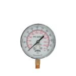 Manómetro PFE Sprinkler: 3.5" 0/300 PSI 1/4"NPT LM BR SOCKET AIRE/AGUA UL/CUL/FM WINTERS