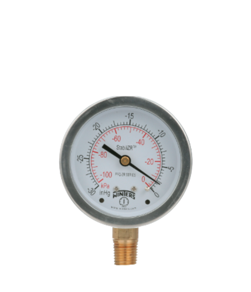 winters-pfq-zr PFQ-ZR Manómetro de Acero Inoxidable StabiliZR™ - Imagen 1