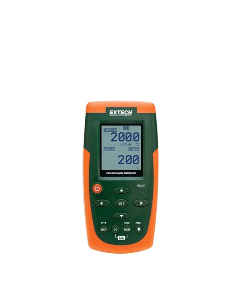 TB19014 Calibrador de termopar Extech PRC20 para 8 tipos - Imagen 1