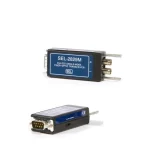Transductor/módem de fibra óptica monomodo