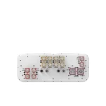 Antena sectorial de 22 puertos, 2 x 694-862 MHz (R1), 2 x 880-960 MHz (R2), 2 x 694-960 MHz (R3) y 8 x 1695-2690 MHz
