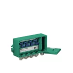 Dispositivo autónomo multientrada para medición de temperatura con carcasa de aluminio para instalación en campo modelo F2D0-TI-Ex8.FF