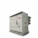 Transformadores en Aceite Pedestal Radial trifásico Hasta 10 MVA kVA Serie 34.5 kV con frente VIVO