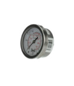 Manovacuómetro PFP, dial 4", -14,5/0/150 psi & -1/0/10 bar, 1/2" NPT Inf. 316SS, c/glicerina y vidrio seguridad - Imagen 2