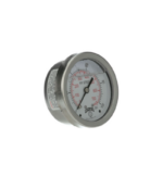 Manovacuómetro PFP, dial 4", -14,5/0/150 psi & -1/0/10 bar, 1/2" NPT Inf. 316SS, c/glicerina y vidrio seguridad - Imagen 4
